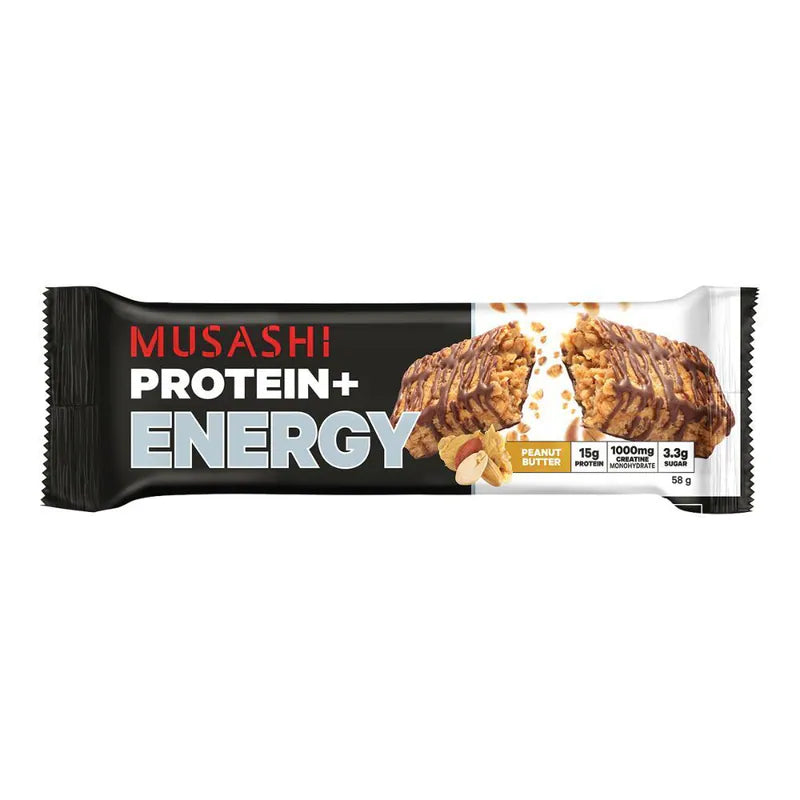 Musashi 蛋白能量棒(花生醬)(燃料) 58g
