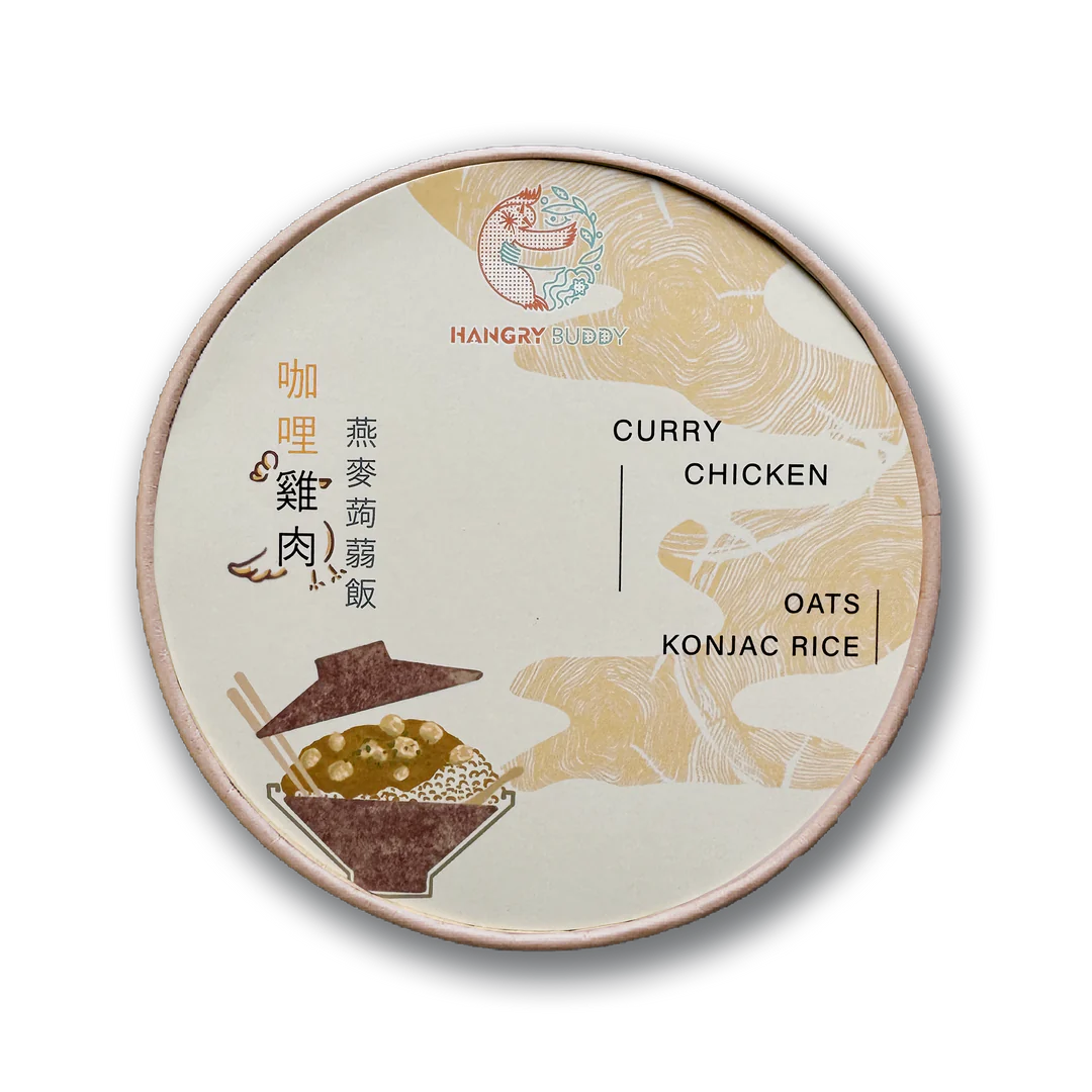 HANGRY BUDDY 咖哩雞肉燕麥蒟蒻飯 260g