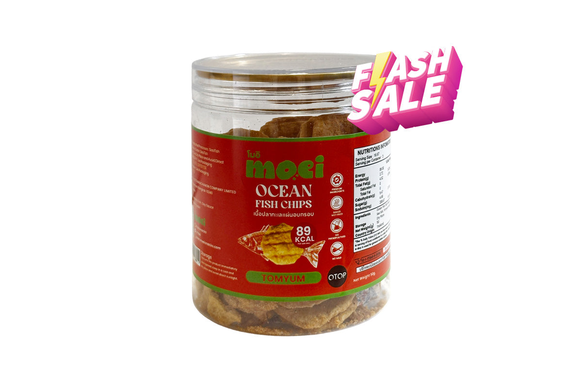 MOEI 鱸魚脆片(冬蔭) 50g