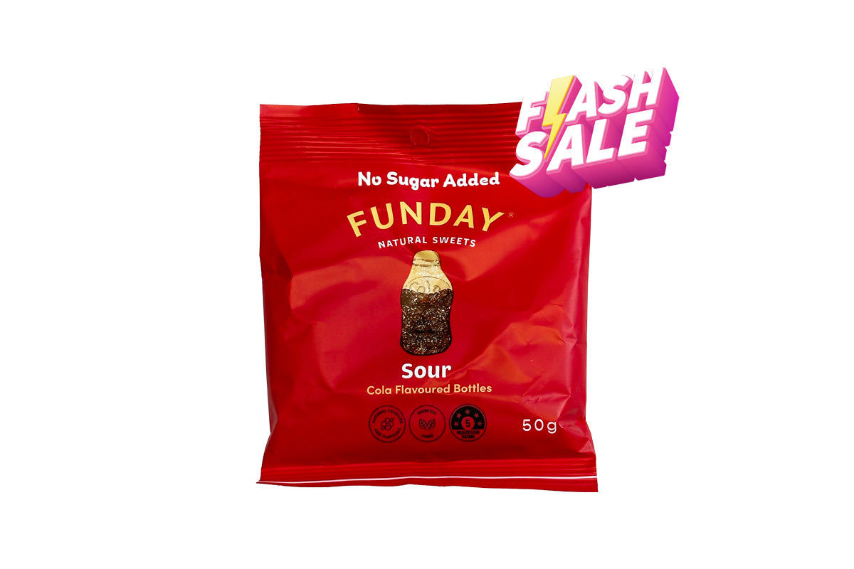 FUNDAY 無添加糖酸可樂糖 50g