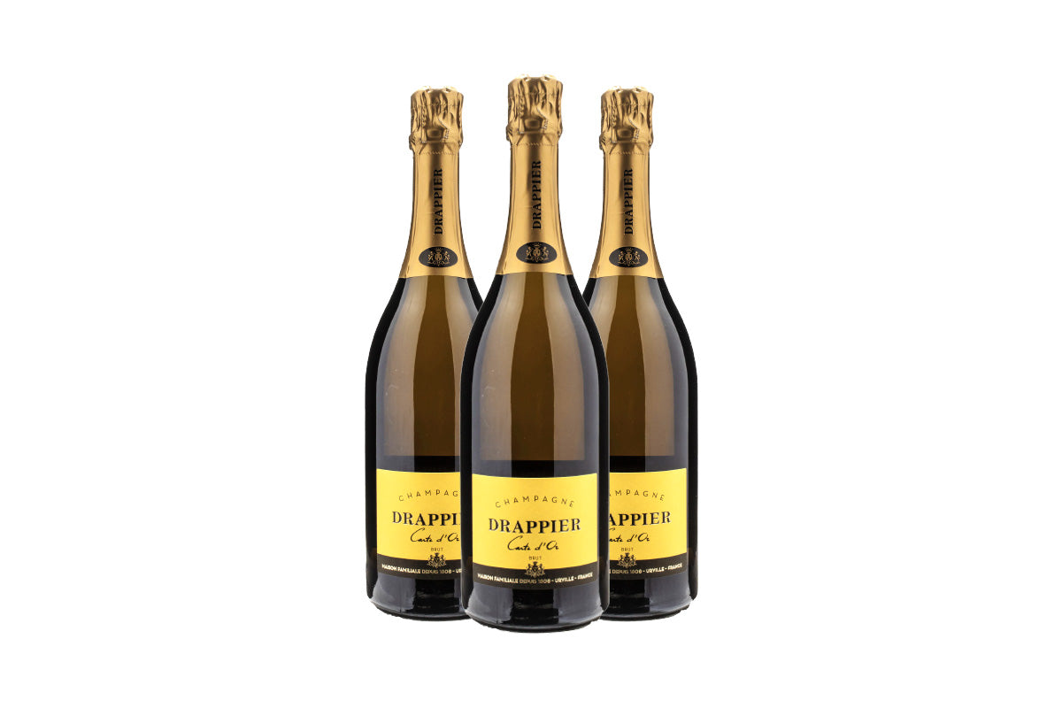 Champagne Drappier Carte d'Or Brut - Bundle of 3