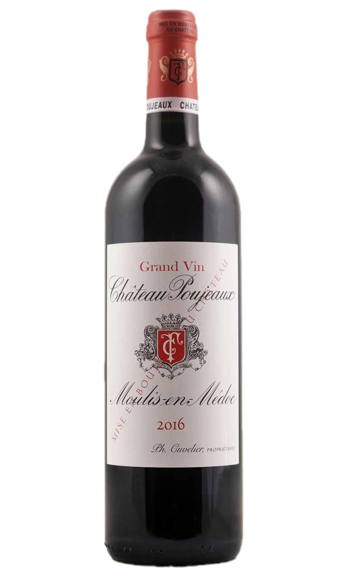 Chateau Poujeaux, Cru Bourgeois, Moulis en Medoc 2016