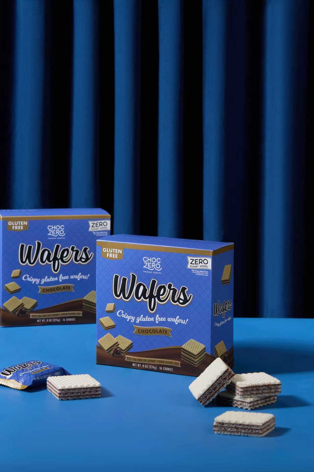 Choczero Wafers 無麩質夾心威化餅(朱古力味) 224g