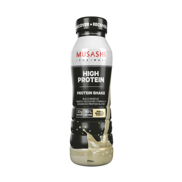 Musashi 高蛋白奶昔(雲呢拿)(恢復) 375ml