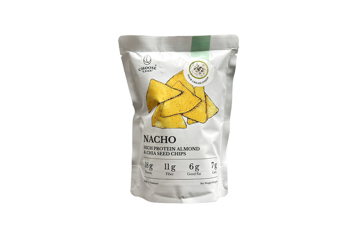 Choose Lean Nacho 高蛋白杏仁奇亞籽脆片(酸忌廉洋蔥味)