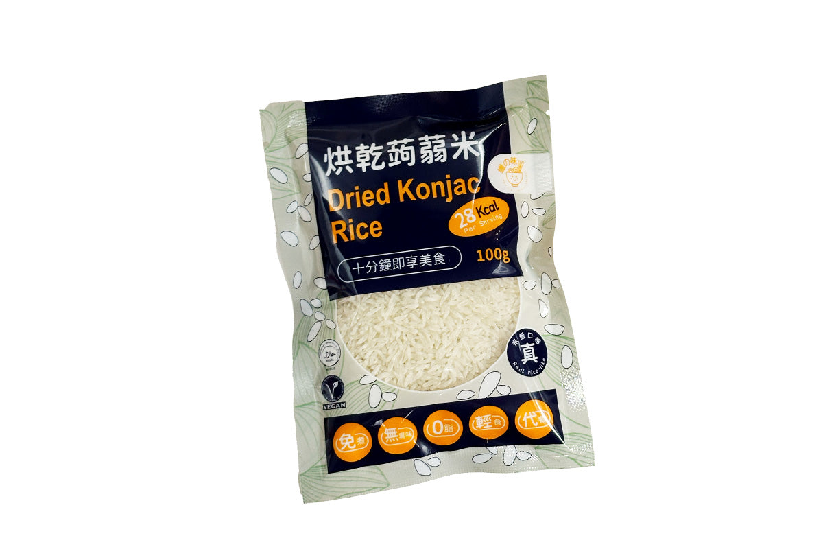 纖之味 烘乾蒟蒻米 100g