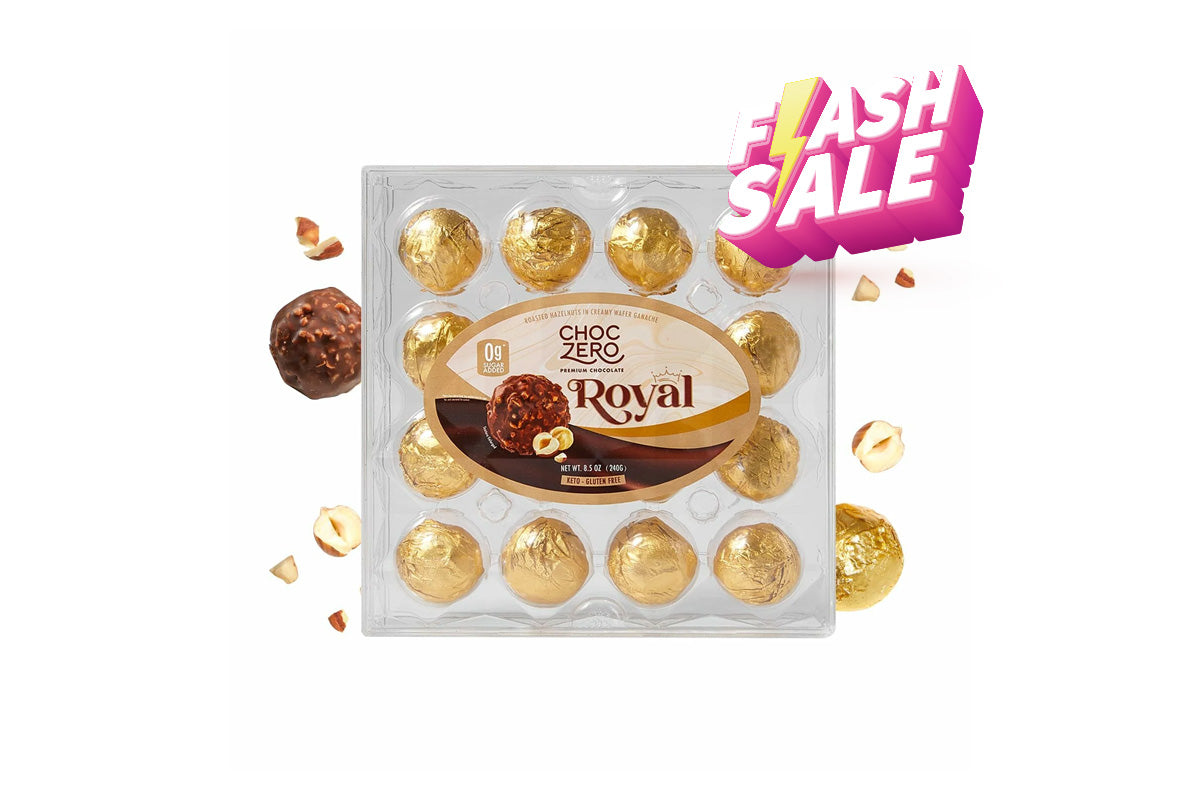 ChocZero Royal Truffle 低碳榕子夾心朱古力球 2件
