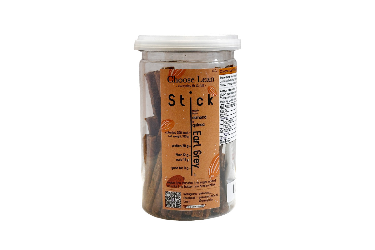 *本月優惠 任選2件 $98* Choose Lean 低碳高蛋白脆條-伯爵茶味 130g
