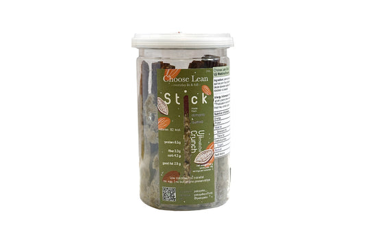 *本月優惠 任選2件 $98* Choose Lean 低碳高蛋白脆條 宇治抒茶朱古力味 140g