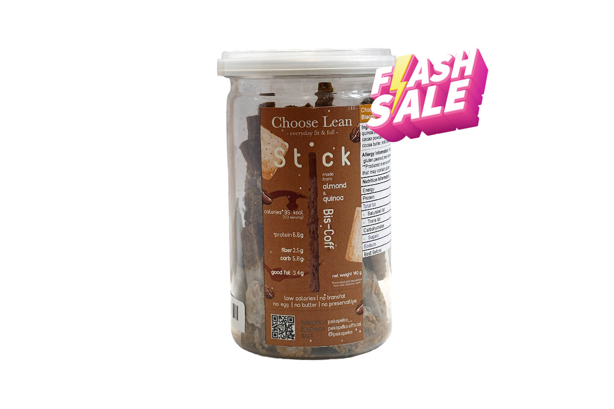 *本月優惠 任選2件 $98* Choose Lean 低碳高蛋白脆條 Biscoff 味 140g