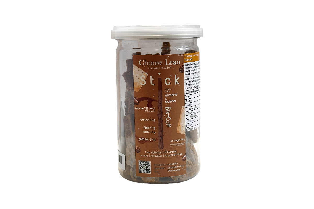 *本月優惠 任選2件 $98* Choose Lean 低碳高蛋白脆條 Biscoff 味 140g