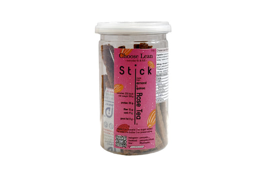 *本月優惠 任選2件 $98* Choose Lean 低碳高蛋白脆條-玫瑰茶味 130g