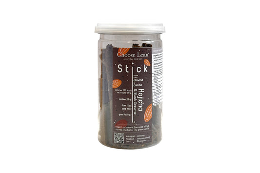 *本月優惠 任選2件 $98* Choose Lean 低碳高蛋白脆條-焙茶黑芝麻味 130g