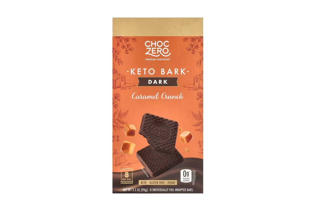 ChocZero Keto Bark 無糖黑朱古力塊(焦糖)(盒裝90g)