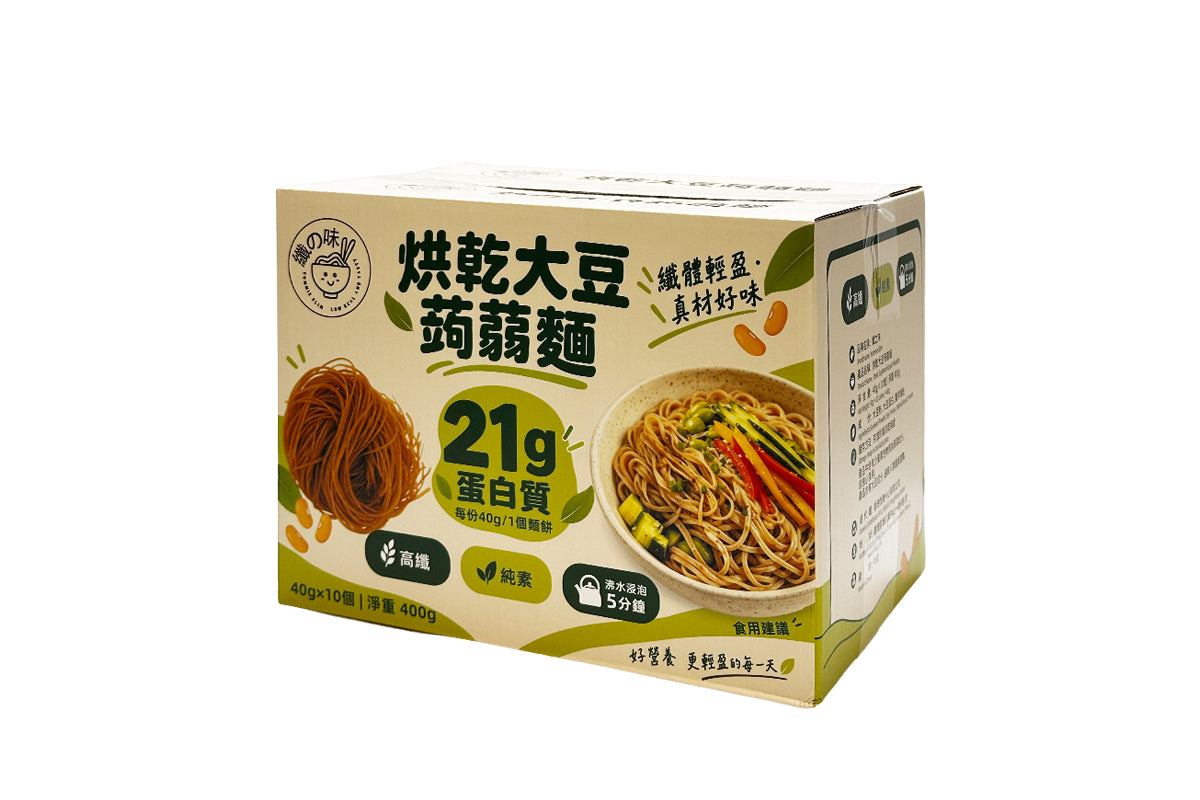纖之味 烘乾大豆蒟蒻麵