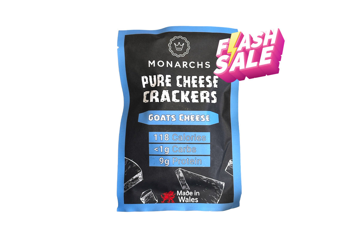 *本月優惠 任選2件 $65* Monarchs 純芝士脆餅 羊奶芝士味 20g