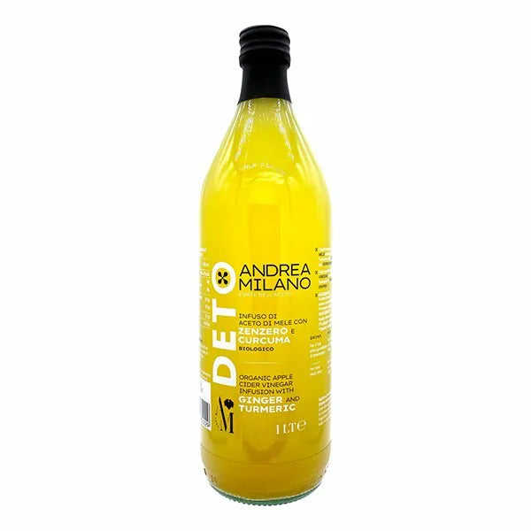 ANDREA MILANO 有機天然無過濾雙薑蘋果醋 1L