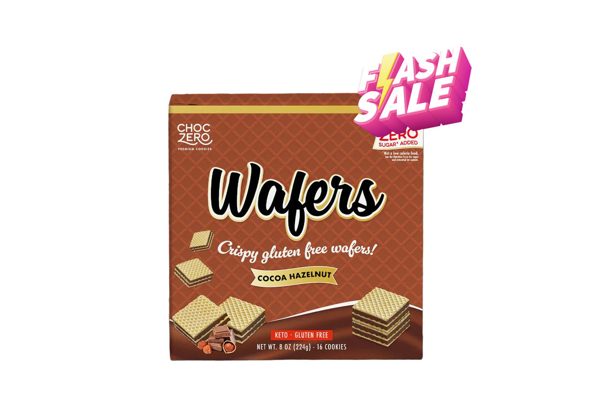 Choczero Wafers 無麩質夾心威化餅(榛子味) 224g