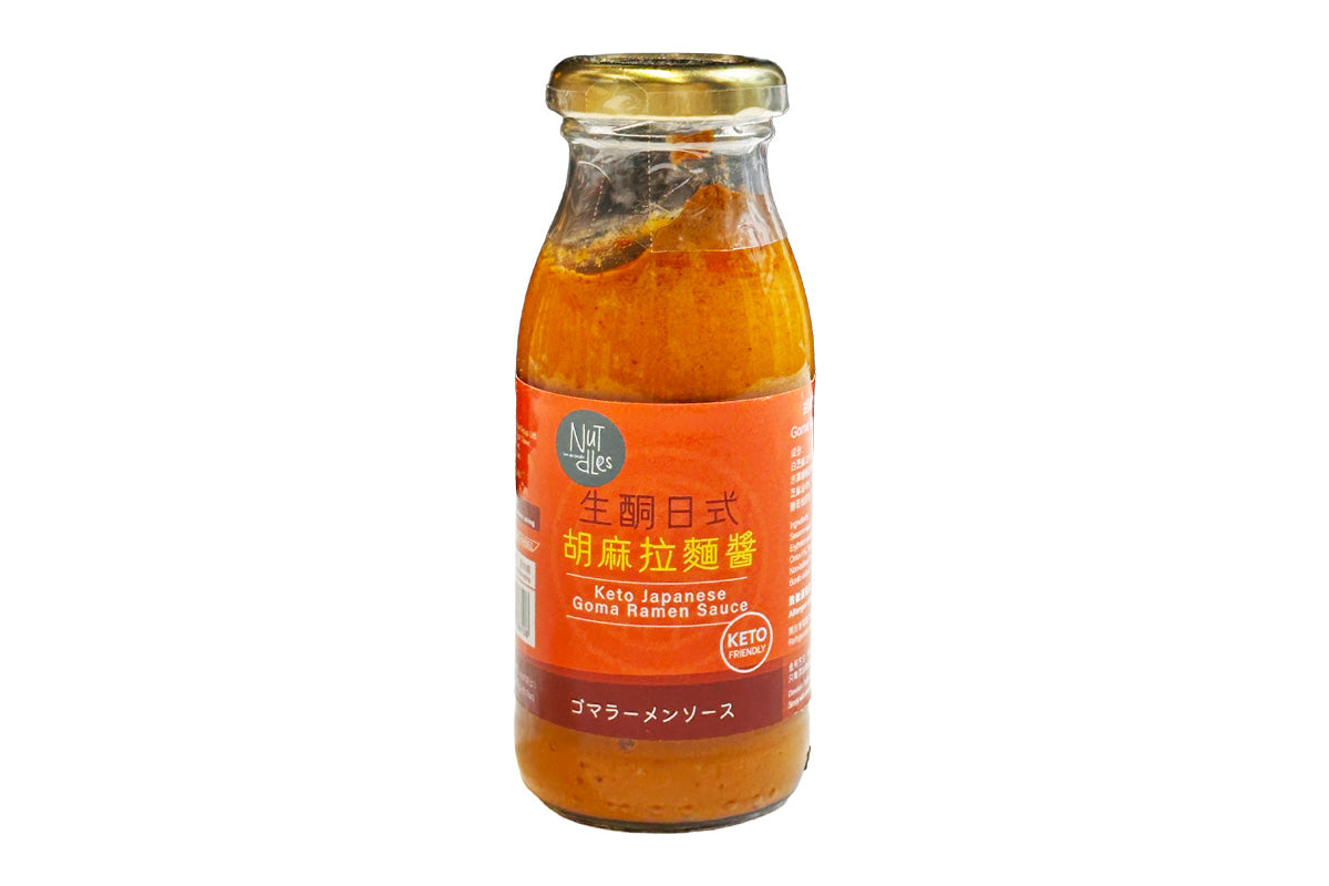 NUTDLES 生酮日式胡麻拉麵醬 200g