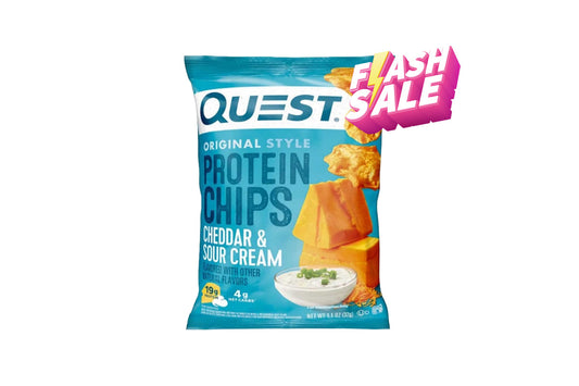 QUEST 玉米餅蛋白質脆片(芝士 & 酸奶油味)