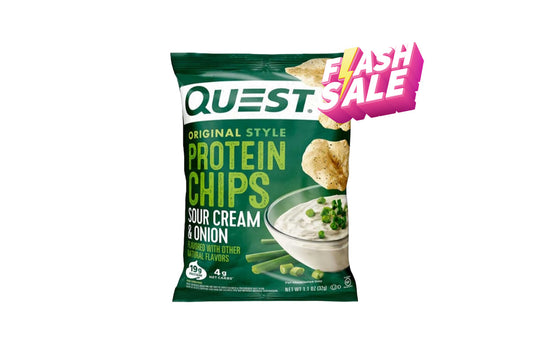 QUEST 玉米餅蛋白質脆片(酸忌廉洋蔥味)