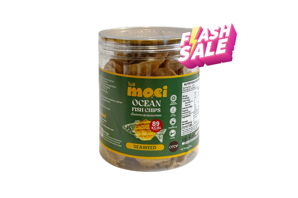 MOEI 鱸魚脆片(紫菜) 50g