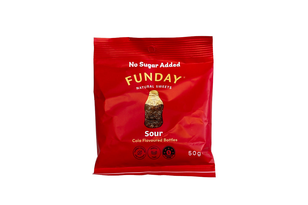 FUNDAY 無添加糖酸可樂糖 50g