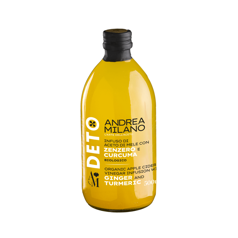 ANDREA MILANO 有機天然無過濾雙薑蘋果醋 500ml