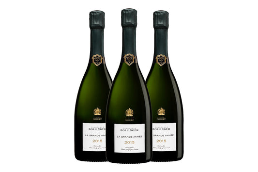 BOLLINGER GRAND ANNEE 2015 - Bundle of 3