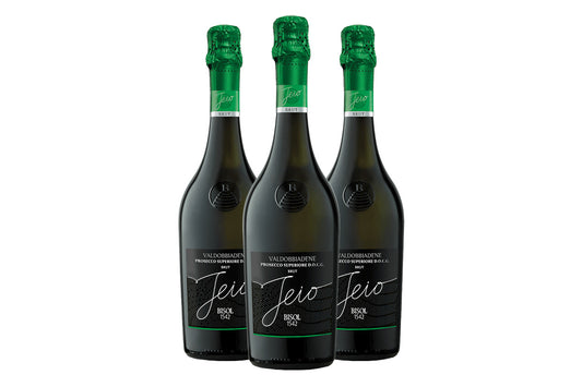 Bisol Jeio Brut Valdobbiadene Prosecco Superiore DOCG - Bundle of 3