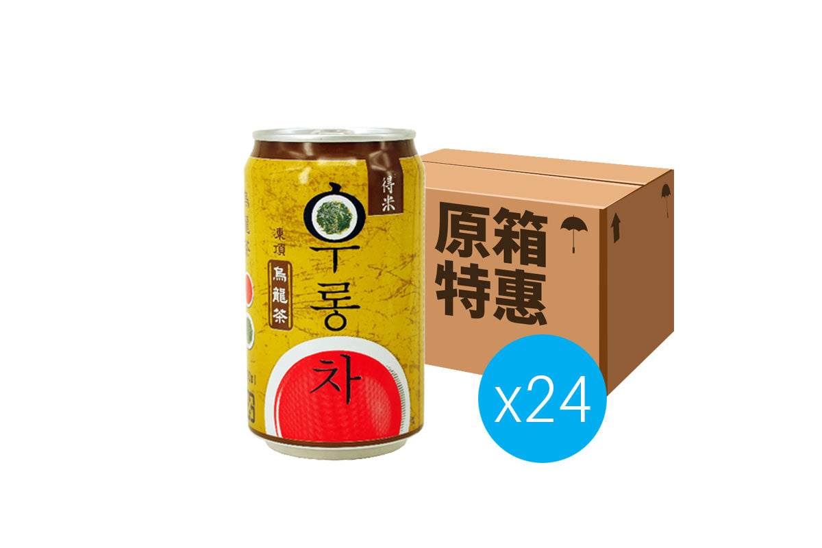 [原箱24罐]得米 凍頂烏龍茶 320ml x24