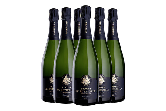 CHAMPAGNE BARONS DE ROTHSCHILD Concordia Brut - Bundle of 6