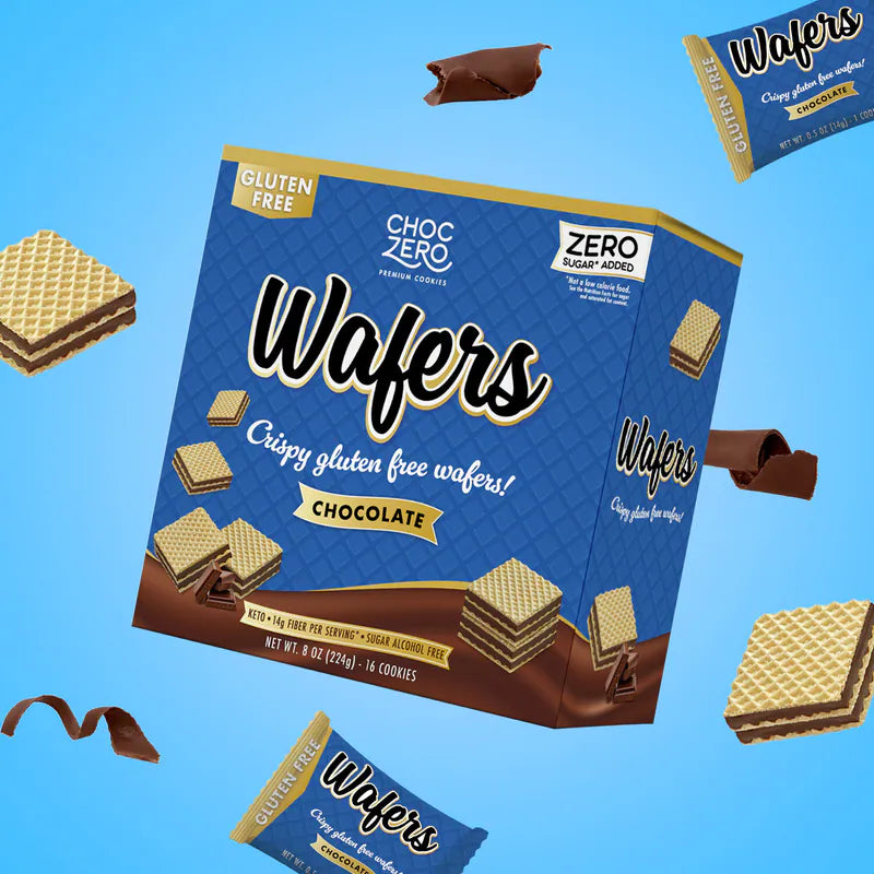 Choczero Wafers 無麩質夾心威化餅(朱古力味) 224g