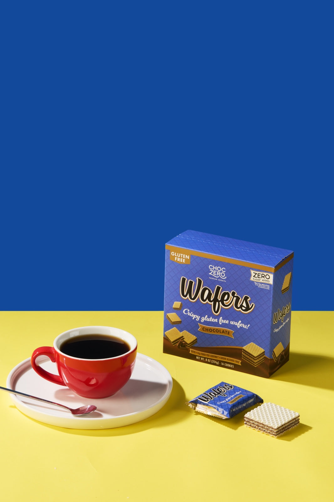 Choczero Wafers 無麩質夾心威化餅(朱古力味) 224g