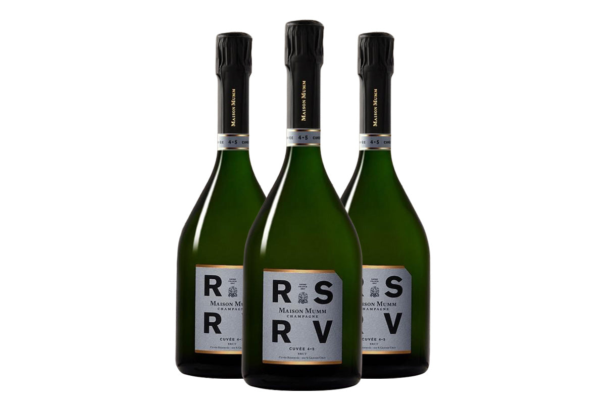G. H. Mumm RSRV Cuvee 4.5 Brut NV - Bundle of 3