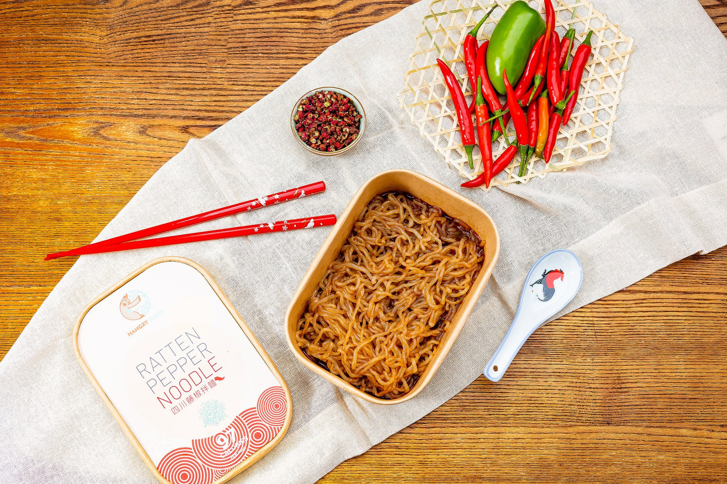 HANGRY BUDDY 四川藤椒蒟蒻拌麵 220g