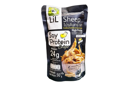 *[本月優惠] 雞胸肉脆片/ 大豆脆條 任選4件 $80* LiL Sheep 大豆脆條 黑松露味