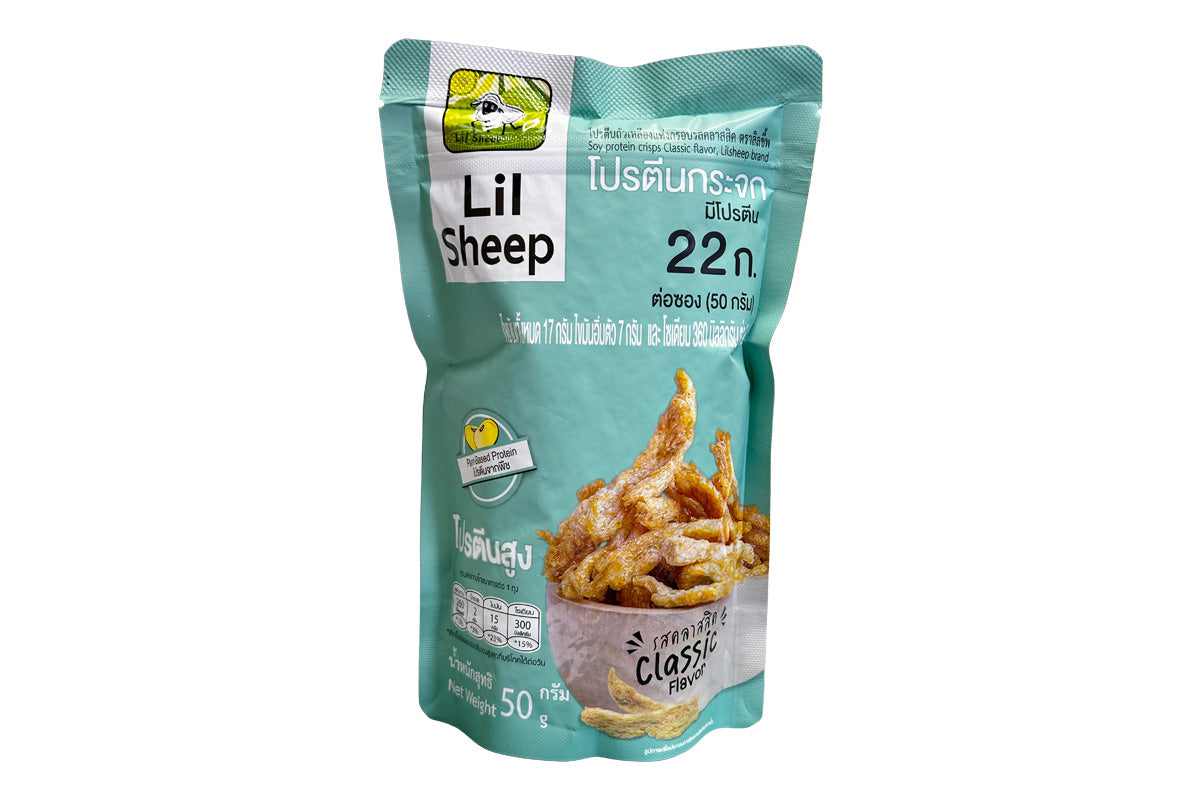 [本月優惠] 雞胸肉脆片/ 大豆脆條 任選4件 $80 LiL Sheep 大豆脆條 原味