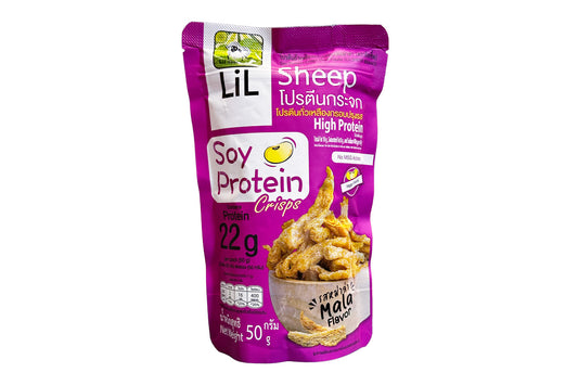 *[本月優惠] 雞胸肉脆片/ 大豆脆條 任選4件* $80 LiL Sheep 大豆脆條 麻辣味