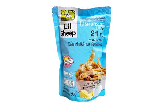 *[本月優惠] 雞胸肉脆片/ 大豆脆條 任選4件* $80 LiL Sheep 大豆脆條 忌廉芝士味