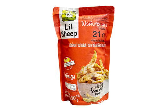 *[本月優惠] 雞胸肉脆片/ 大豆脆條 任選4件 $80* LiL Sheep 大豆脆條 冬蔭公味
