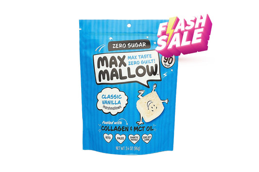 *Flash Offer⚡(now-14/12)*MAX MALLOW 無添加糖綿花糖-雲呢嗱 96g