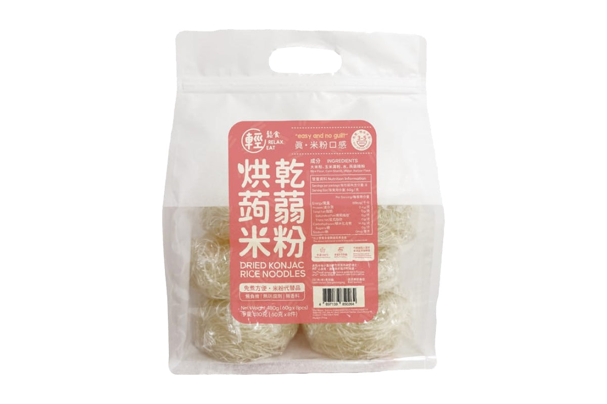 輕鬆食 烘乾蒟蒻米粉(8個裝) 480g