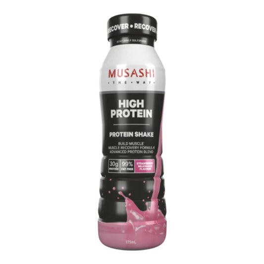 Musashi 高蛋白奶昔(士多啤梨)(恢復) 375ml
