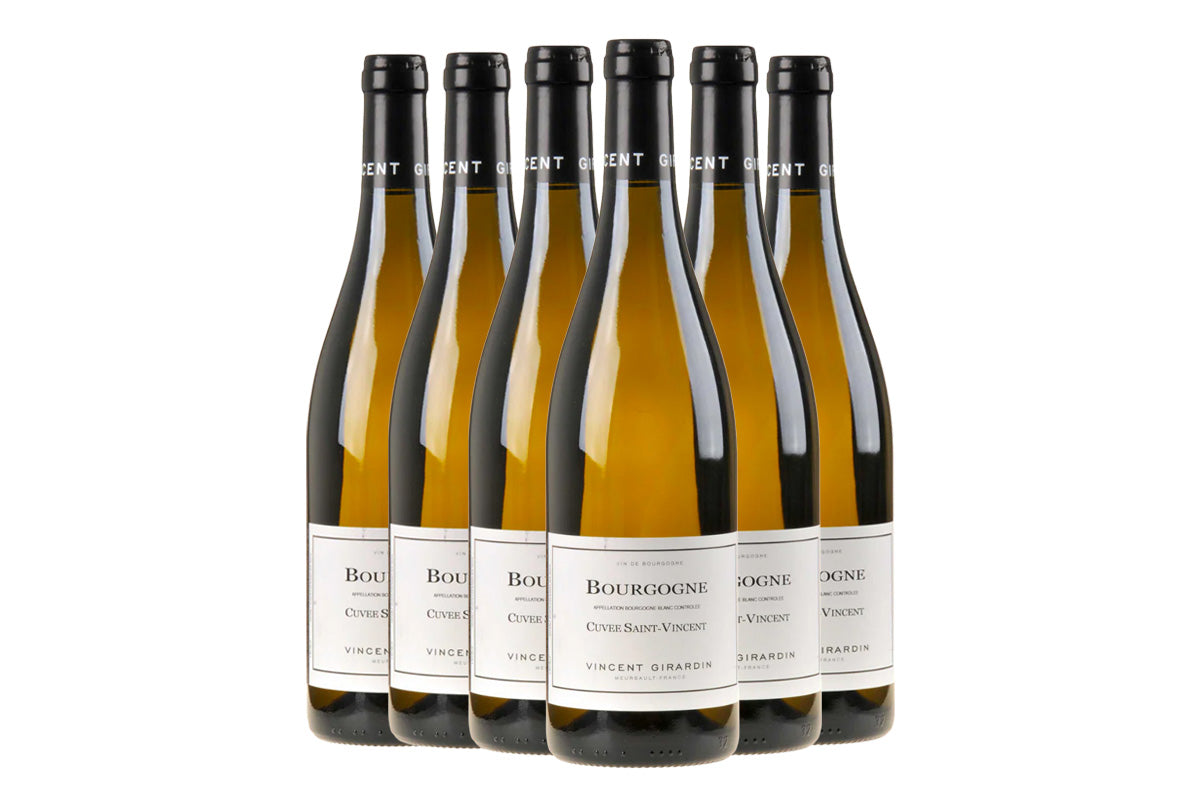 Vincent Girardin Bourgogne Blanc Cuvee Saint Vincent 2021 - Bundle of 6