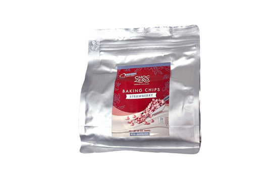 ChocZero 烘焙朱古力粒(士多啤梨朱古力) 560g