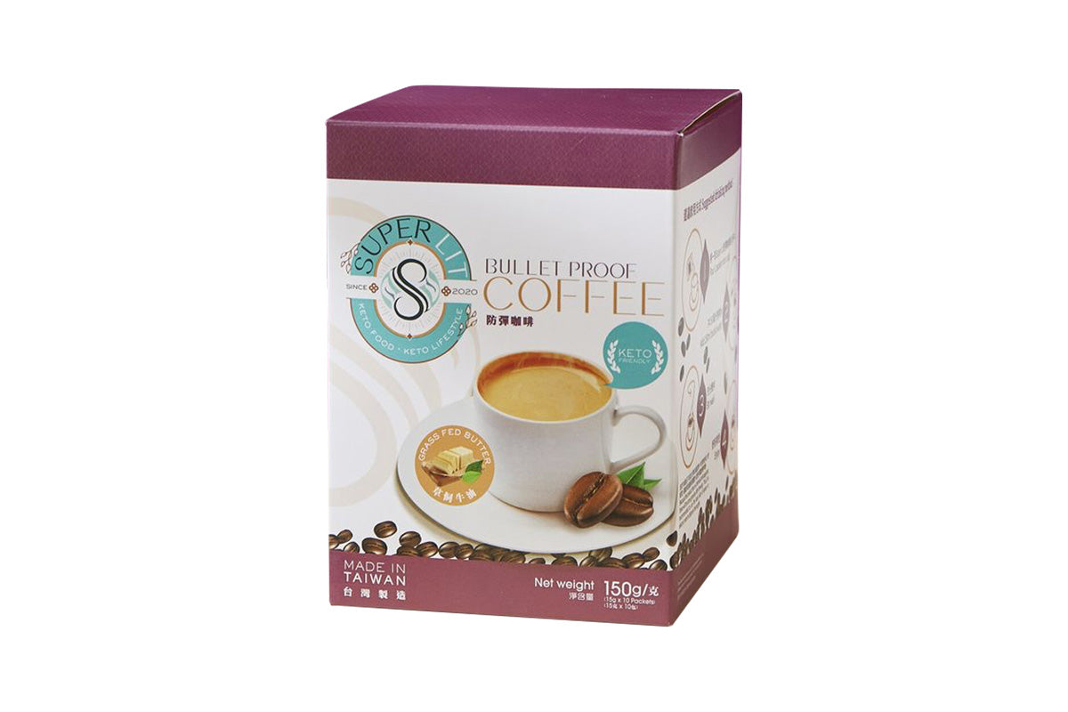 Super Lit  草飼牛油生酮防彈咖啡(10包)