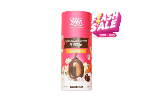 *Flash Offer⚡(now-8/2)*ChocZero - 70% 純素黑朱古力粒(杏仁) 100g