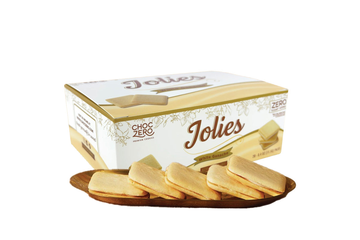 ChocZero Jolies 脆脆白朱古力夾心曲奇 230g