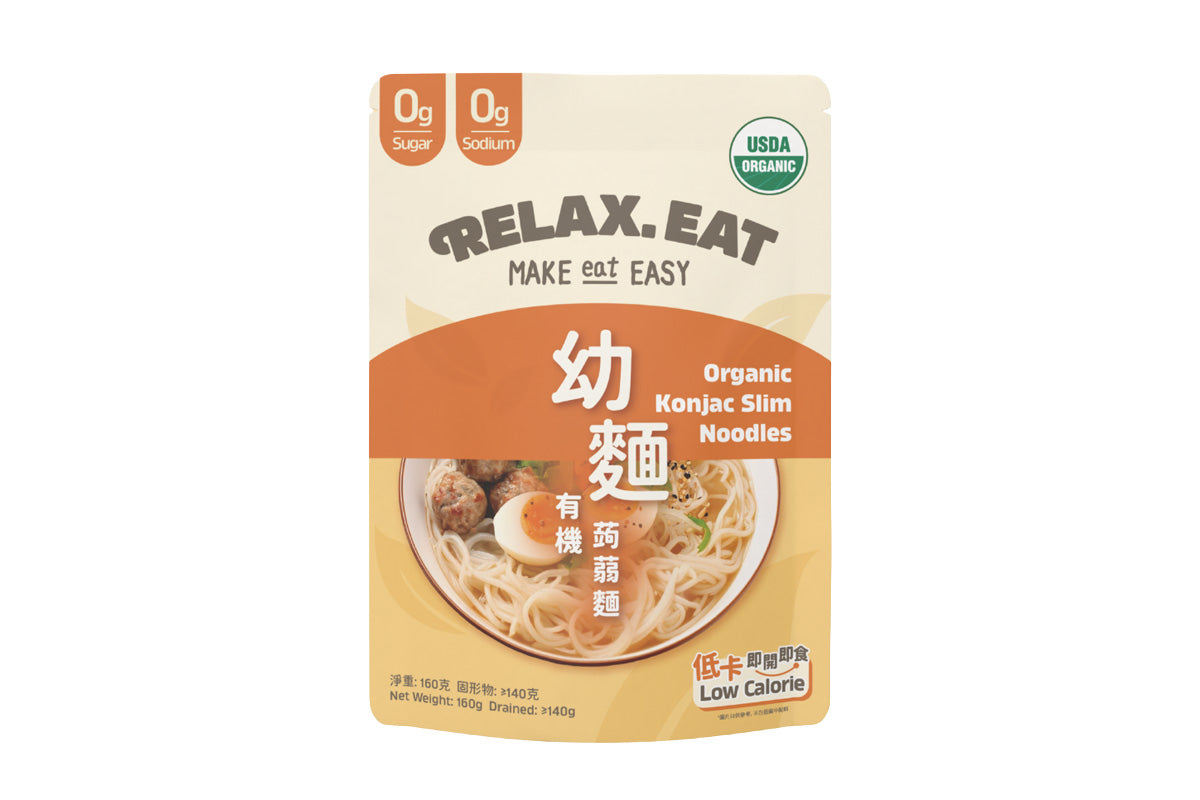輕鬆食 低卡即食有機蒟蒻幼麵